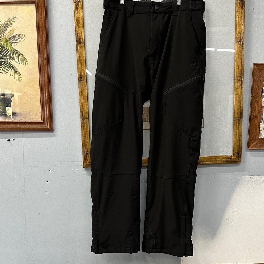 Gerry Weber Men's Black Cargo ski pants